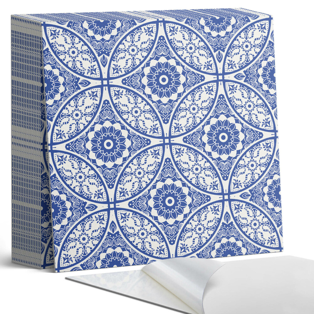 Samolepící dlaždice Květinový detailní motiv