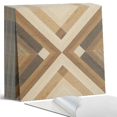 Samolepící dlaždice Šachovnicová geometrie