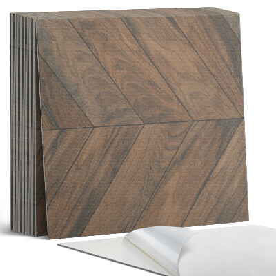 Vinylové dlaždice Motiv rybí kosti na desce