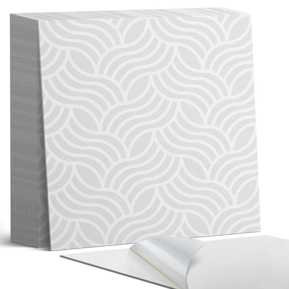 Samolepící dlaždice na podlahu Vlnové tvary v dokonalé kompozici