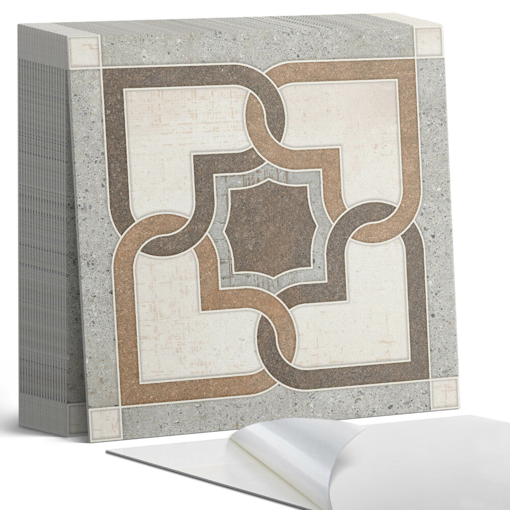 Samolepící dlaždice Stylové geometrie na dlaždicovém pozadí