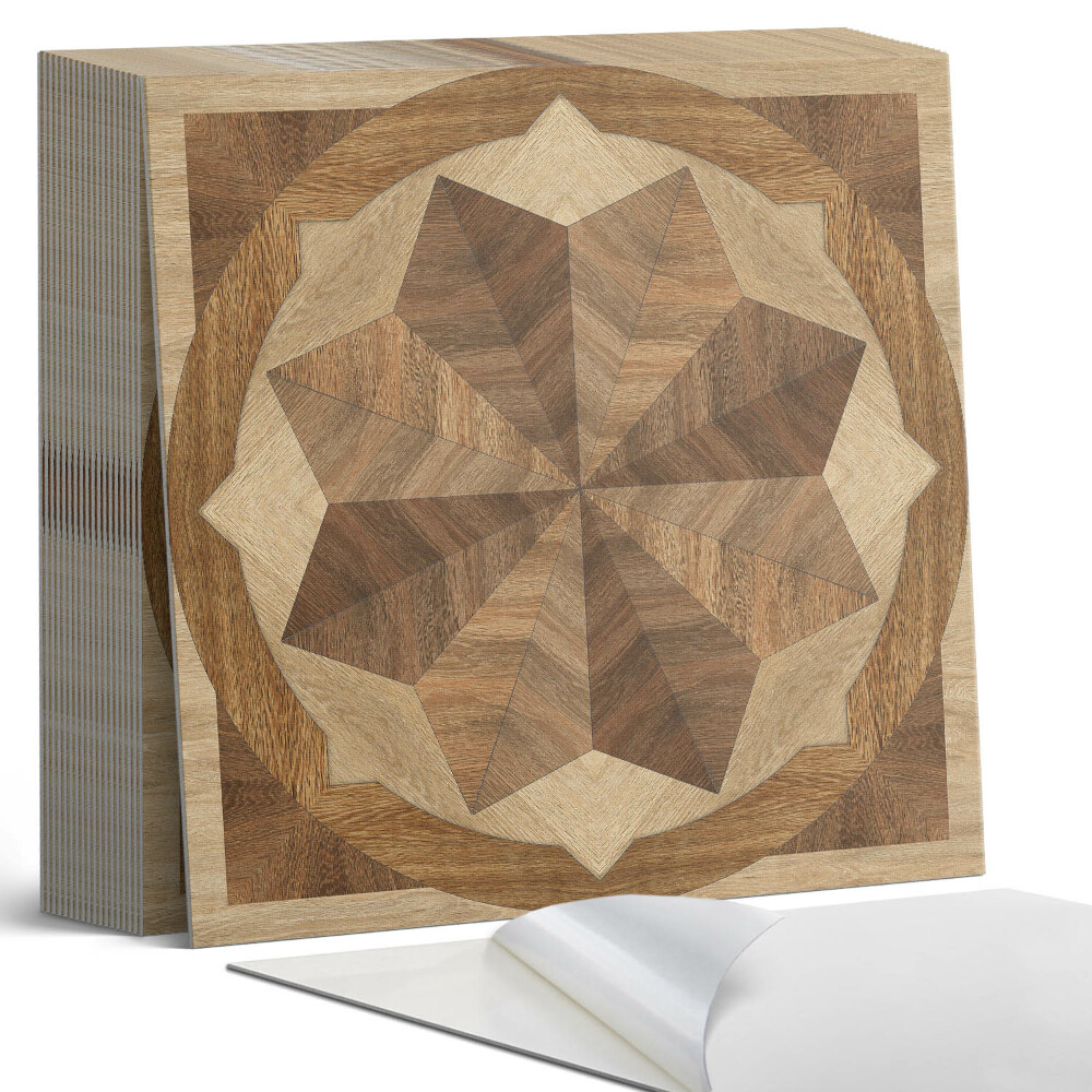 Vinylové dlaždice Složitý vzor v geometrické formě