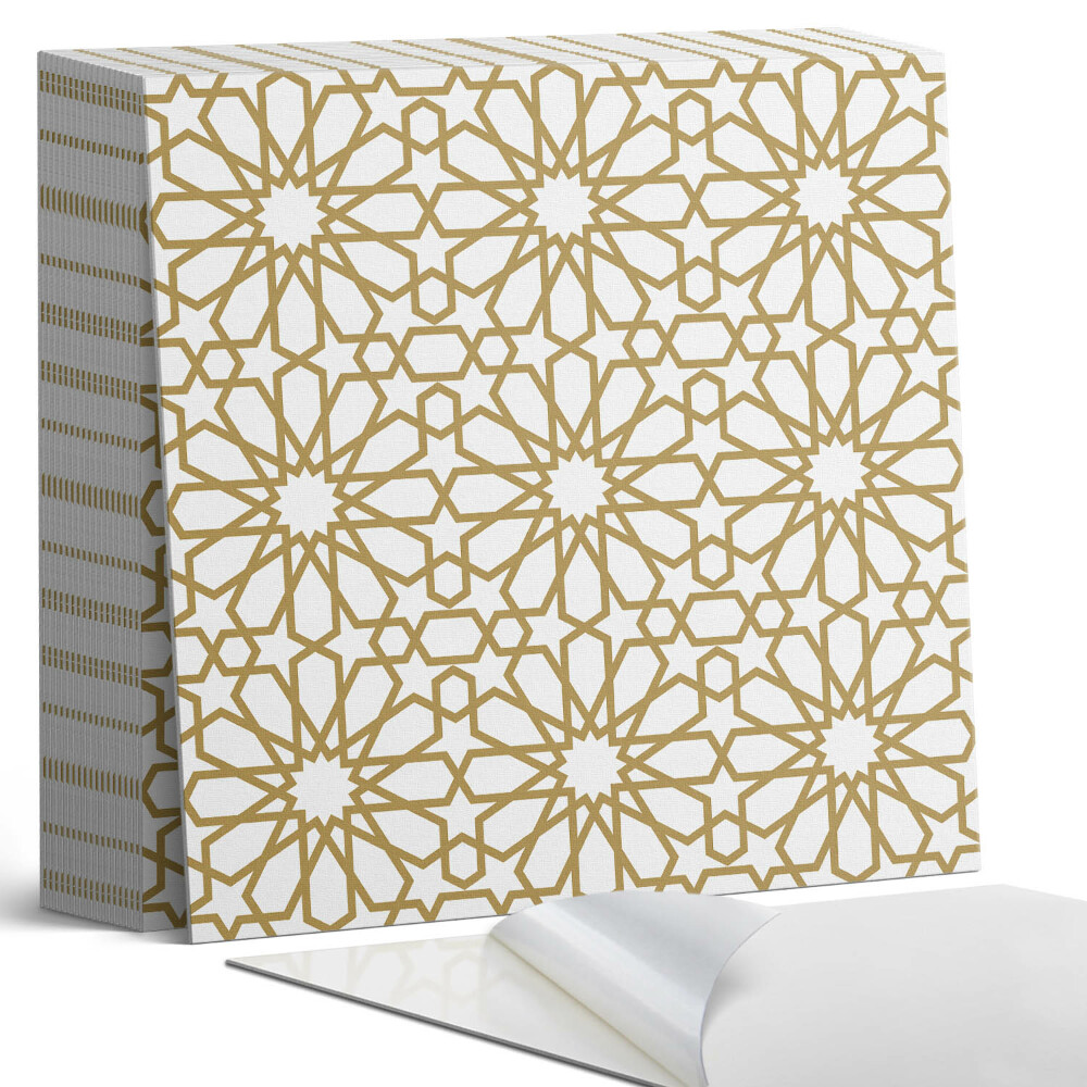 Samolepící dlaždice Motiv hvězdy v geometrických tvarech