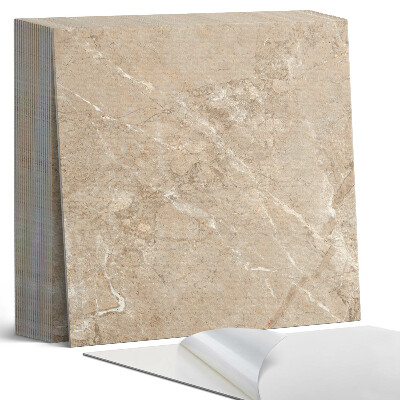 Samolepící dlaždice na podlahu Mramorový vzor inspirovaný přírodou