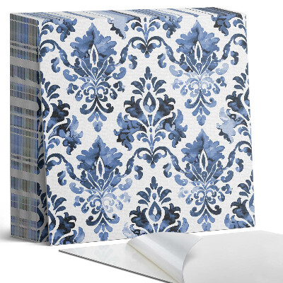 Samolepící dlaždice Barokní květinový vzor