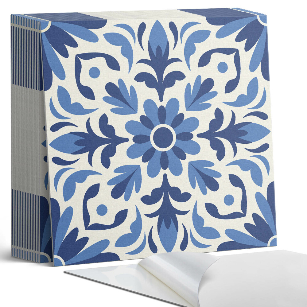 Samolepící dlaždice Rostlinný vzor s listnatými akcenty