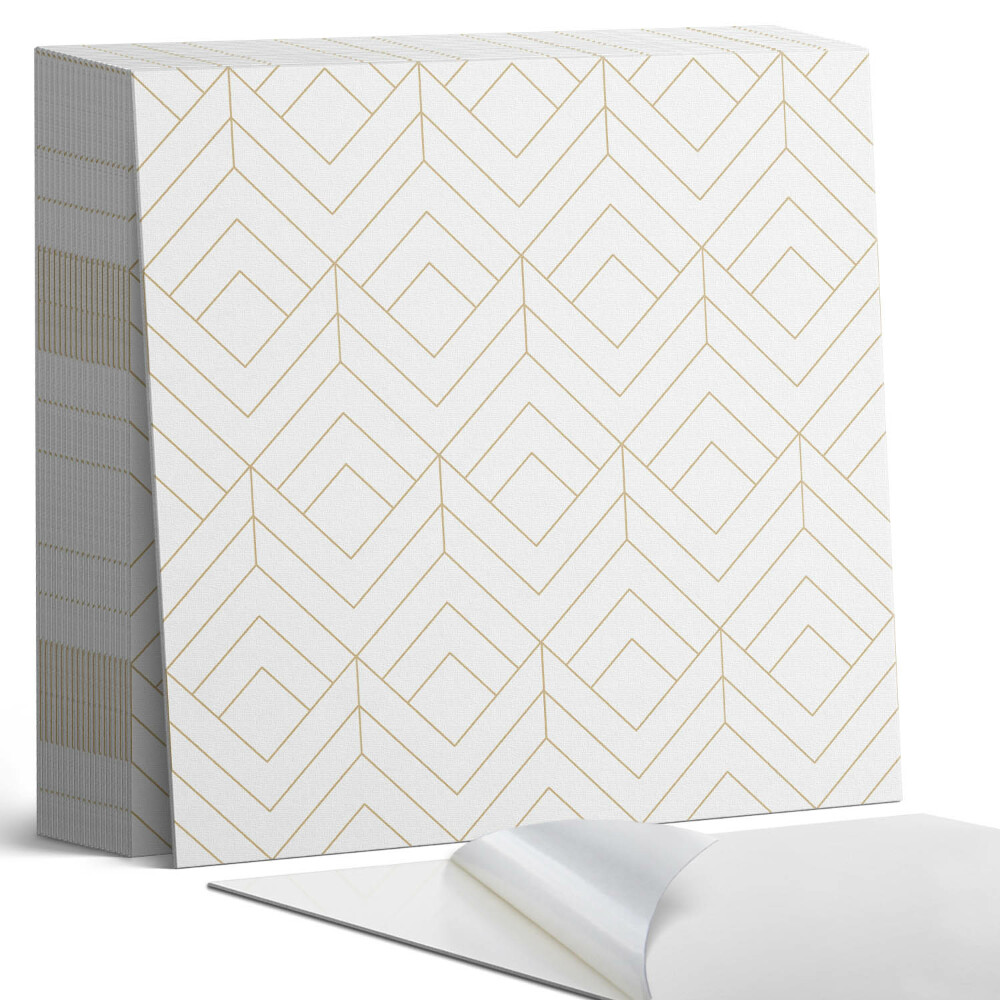 Samolepící dlaždice Kosočtverce v moderním geometrickém přístupu