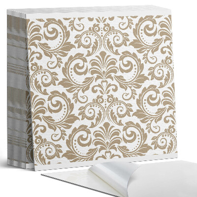 Samolepící dlaždice Ornament s rostlinnými motivy