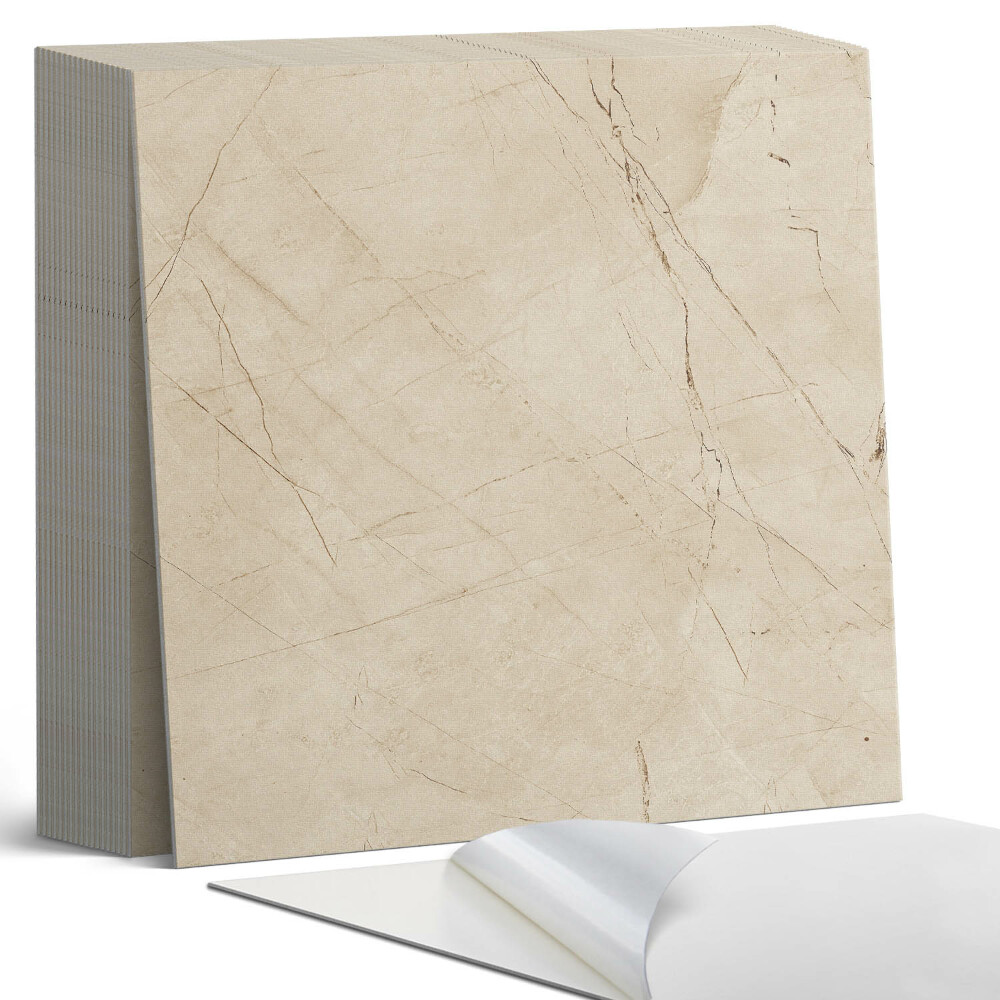 Samolepící dlaždice na podlahu Mramorová elegance v designu