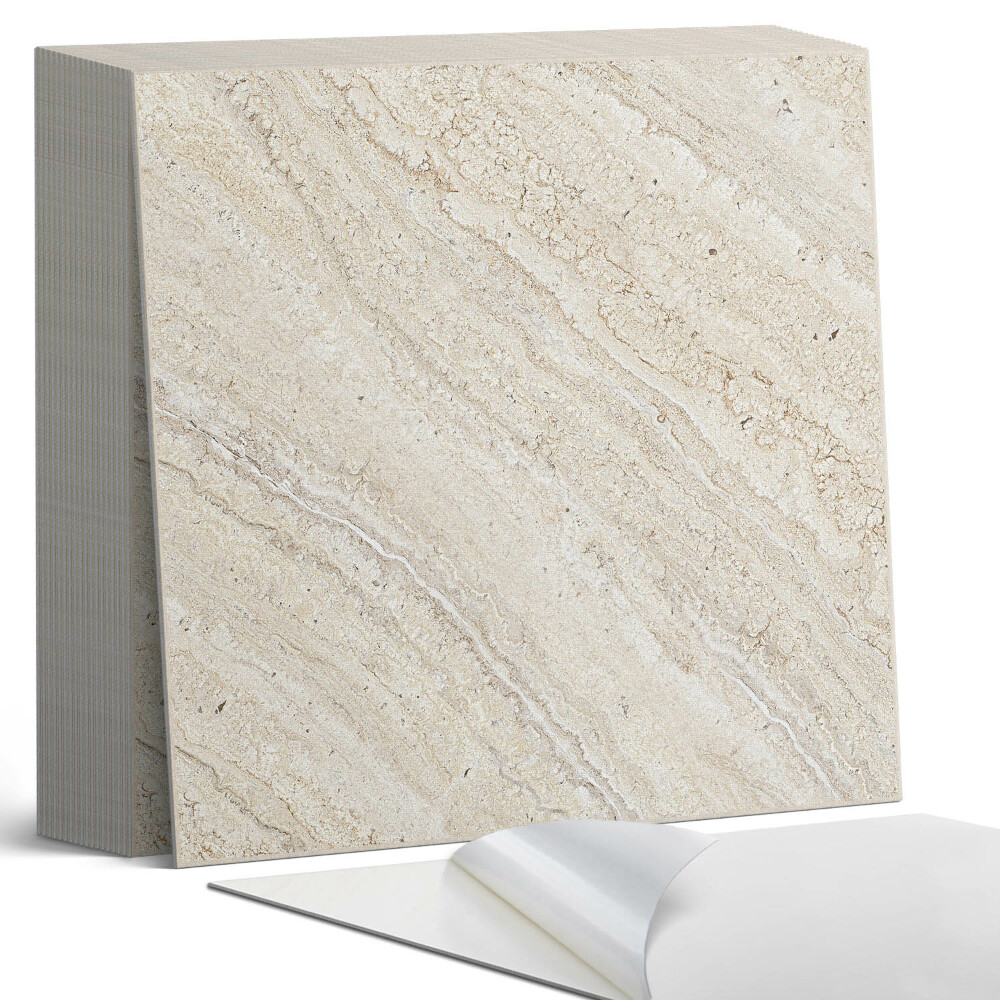 Samolepící dlaždice na podlahu Kamenný motiv v organické estetice