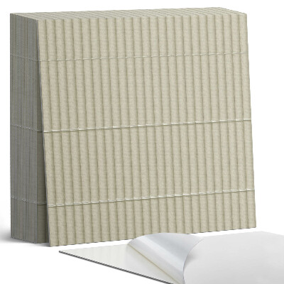 Samolepící dlaždice na podlahu Horizontální čáry v minimalistické verzi