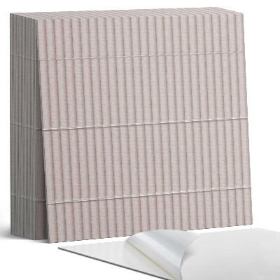 Samolepící dlaždice na podlahu Pruhy s paralelní strukturou