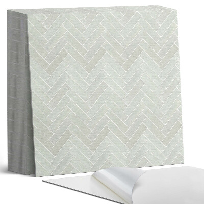 Samolepící dlaždice na podlahu Stylový vzor rybí kosti