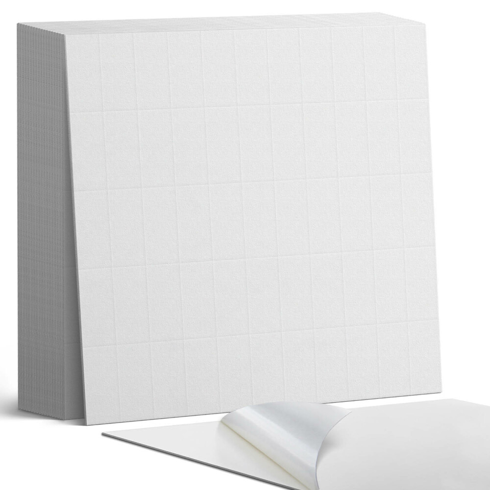 Samolepící dlaždice na podlahu Světlé dlaždice ve tvaru obdélníků