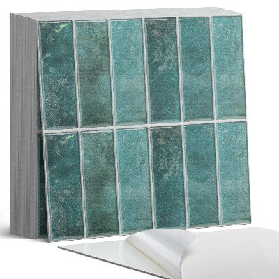 Samolepící dlaždice na podlahu Stylová obdélníková grafika