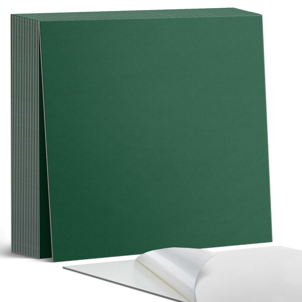 Samolepící dlaždice Tmavě zelená