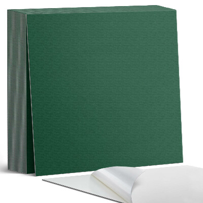 Samolepící dlaždice Tmavě zelená