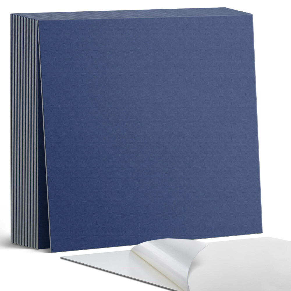 Samolepící dlaždice Tmavě modrý odstín