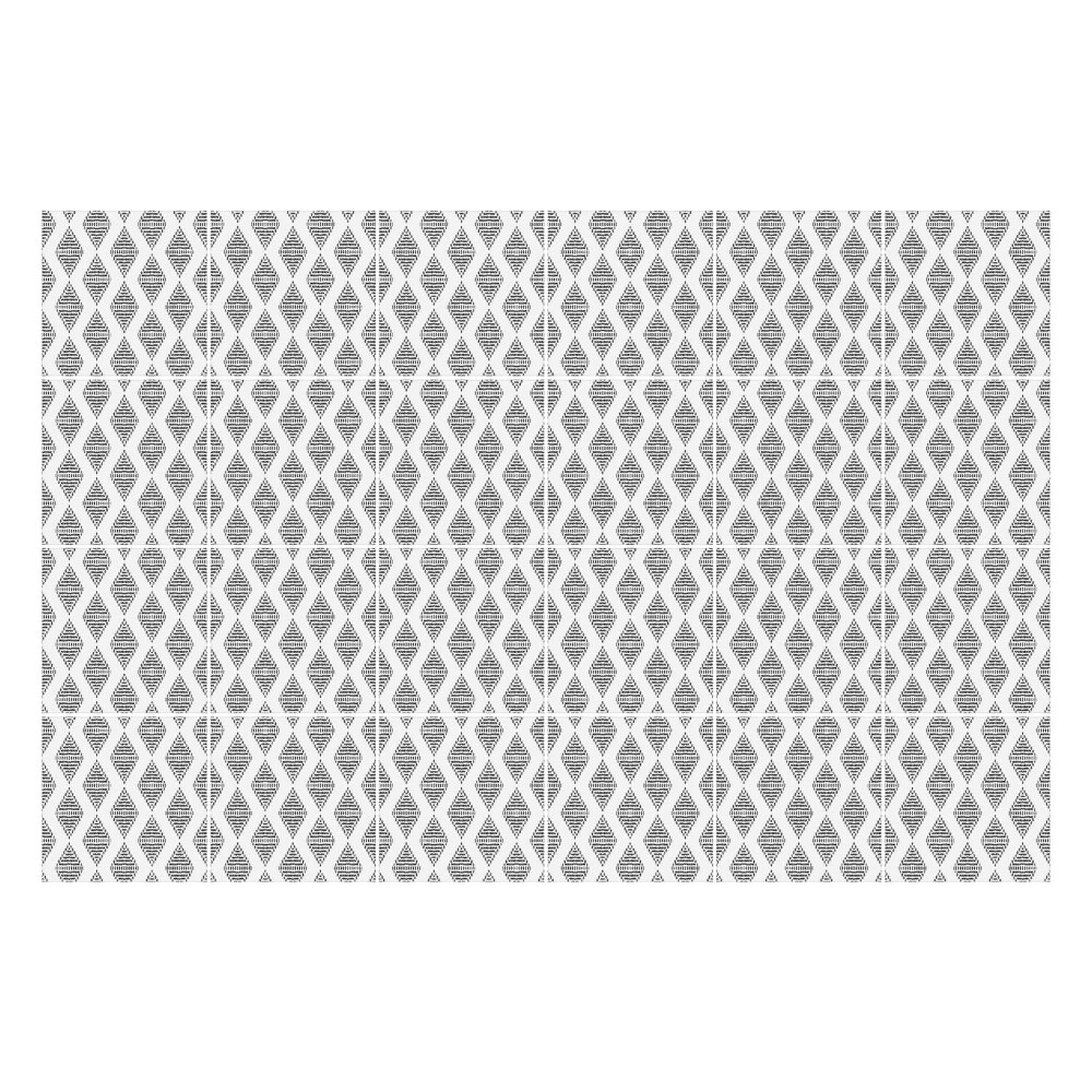 Nálepka na dlaždice Diamantové mřížky v řadě