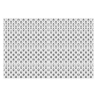 Nálepka na dlaždice Diamantové mřížky v řadě