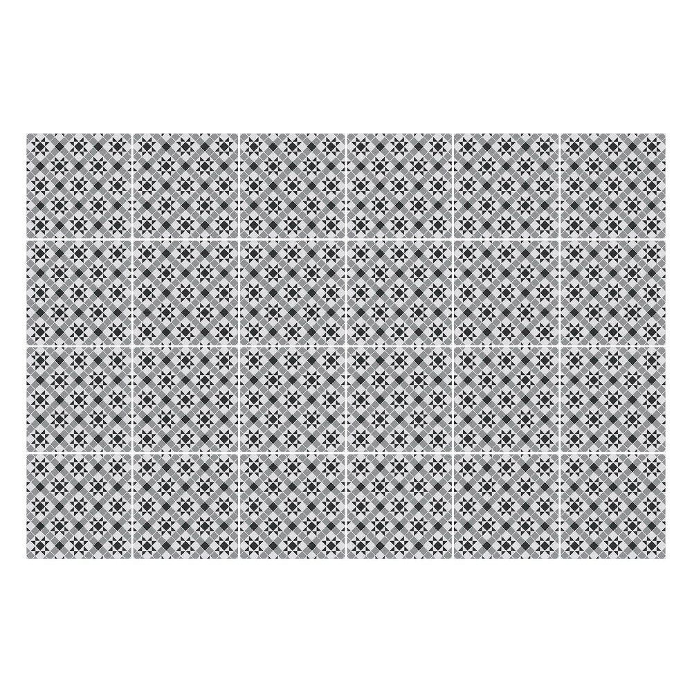 Samolepka na dlaždice Geometrické symetrie