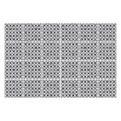 Samolepka na dlaždice Geometrické symetrie