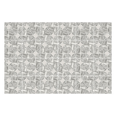 Nálepka na dlaždice Zkřížené oblouky v mřížce