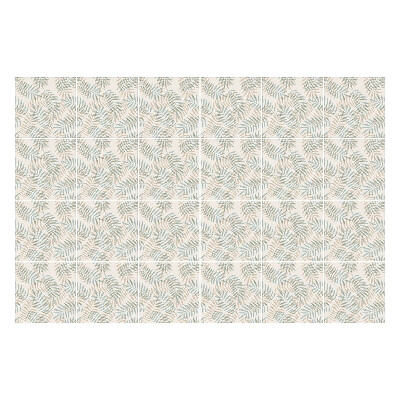 Samolepka na dlaždice Listy v jemném uspořádání