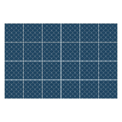 Nálepka na dlaždice Propletené listy v síti