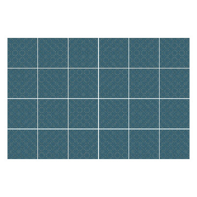 Samolepka na dlaždice Geometrie v opakovatelnosti