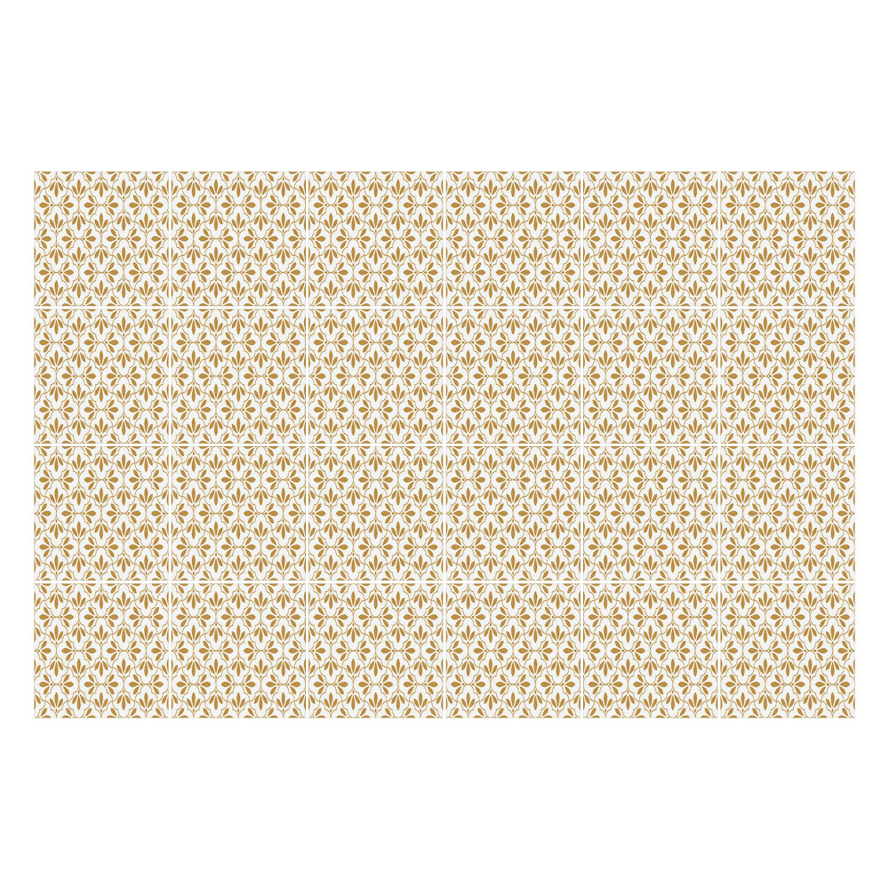 Nálepka na dlaždice Jemné květinové motivy