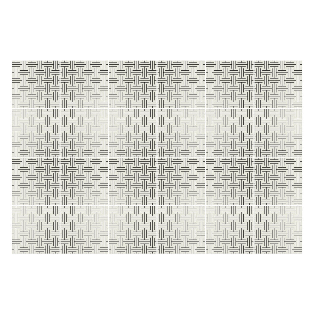 Nálepka na dlaždice Tkanina obdélníků