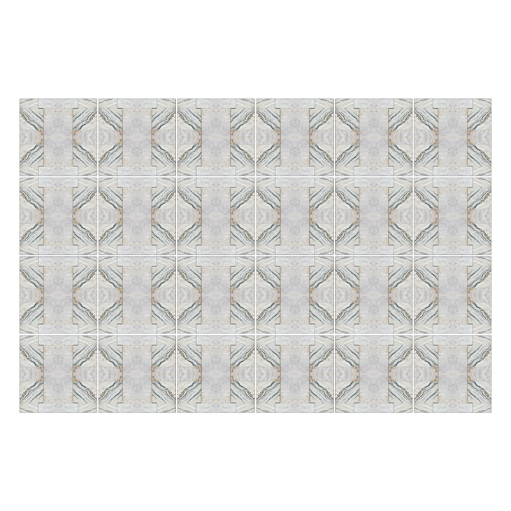 Nálepka na dlaždice Geometrie v symetrii