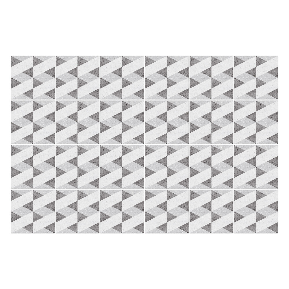 Samolepka na dlaždice Geometrie trojúhelníku