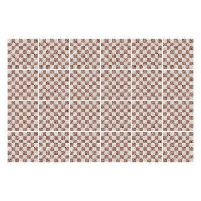 Samolepka na dlaždice Rozložení šachovnice s kostkami