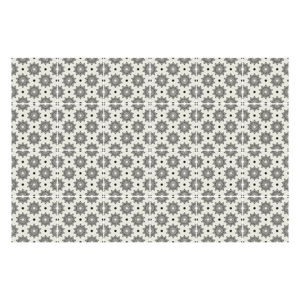 Nálepka na dlaždice Více mandal