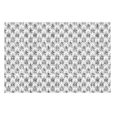 Samolepka na dlaždice Motiv listových tvarů