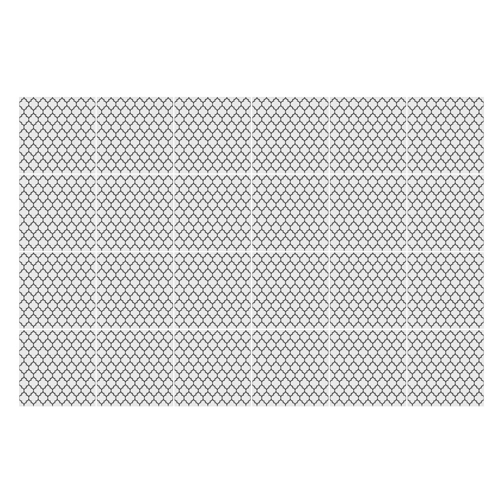 Nálepka na dlaždice Šestiúhelníkové mřížky