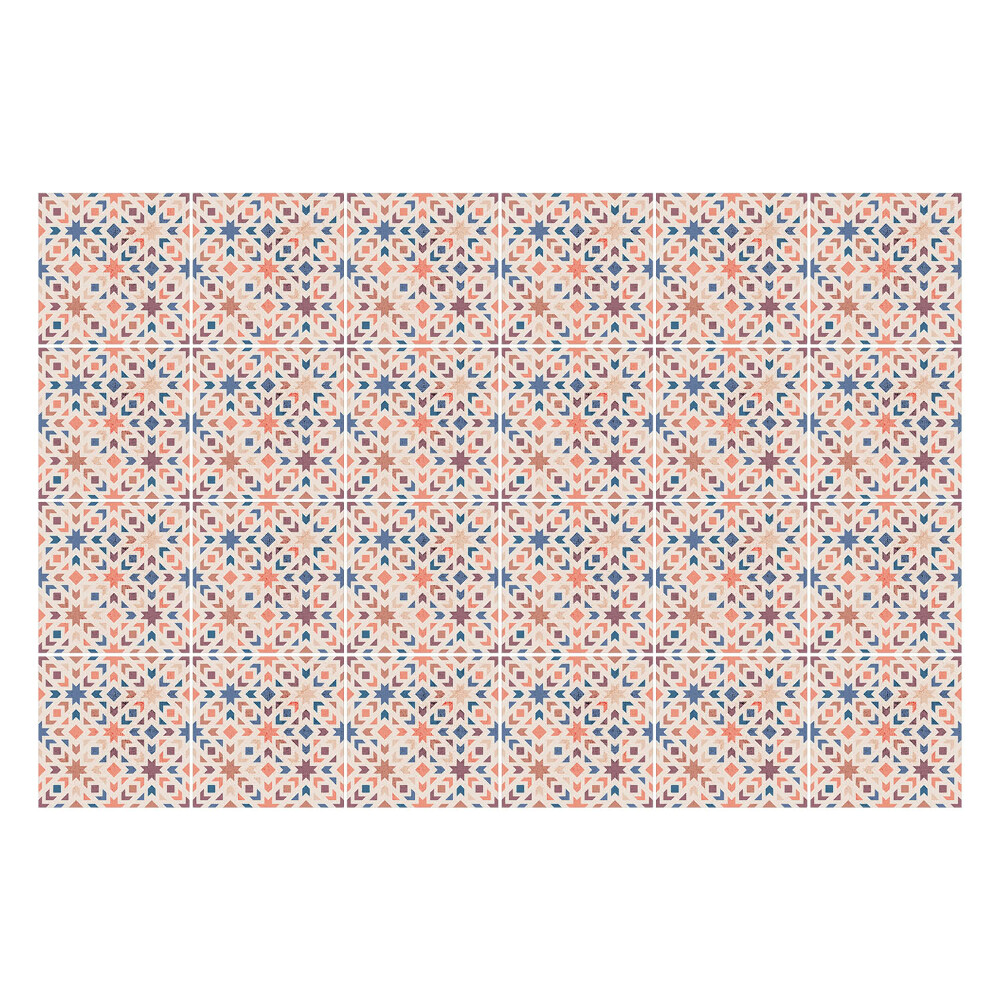 Nálepka na dlaždice Květinové motivy v aranžmá