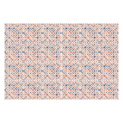 Nálepka na dlaždice Květinové motivy v aranžmá