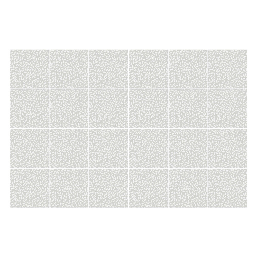 Nálepka na dlaždice Křehké listy v pozadí