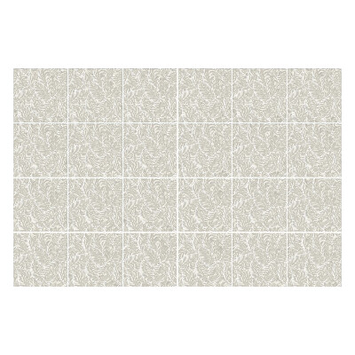 Nálepka na dlaždice Jemné listy v řadě