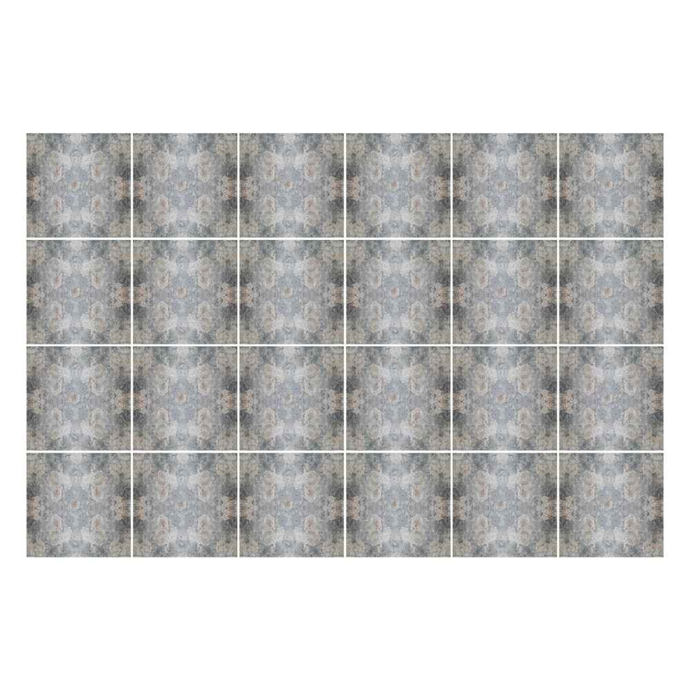 Nálepka na dlaždice Abstraktní symetrie