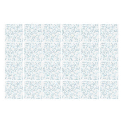 Nálepka na dlaždice Křehké listy v pohybu