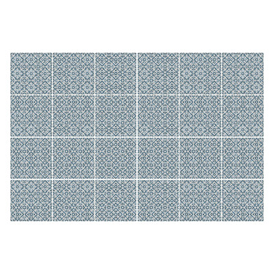 Samolepka na dlaždice Jemné květinové motivy