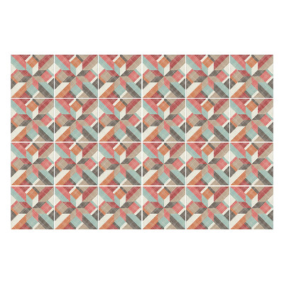 Nálepka na dlaždice Obdélníková geometrie