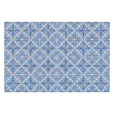 Nálepka na dlaždice Květinové ornamenty v klasickém stylu