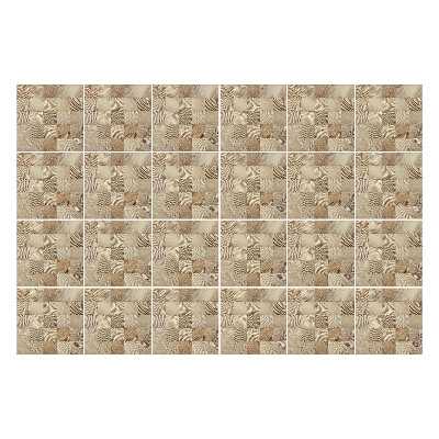 Samolepka na dlaždice Tkanina z přírodních vláken