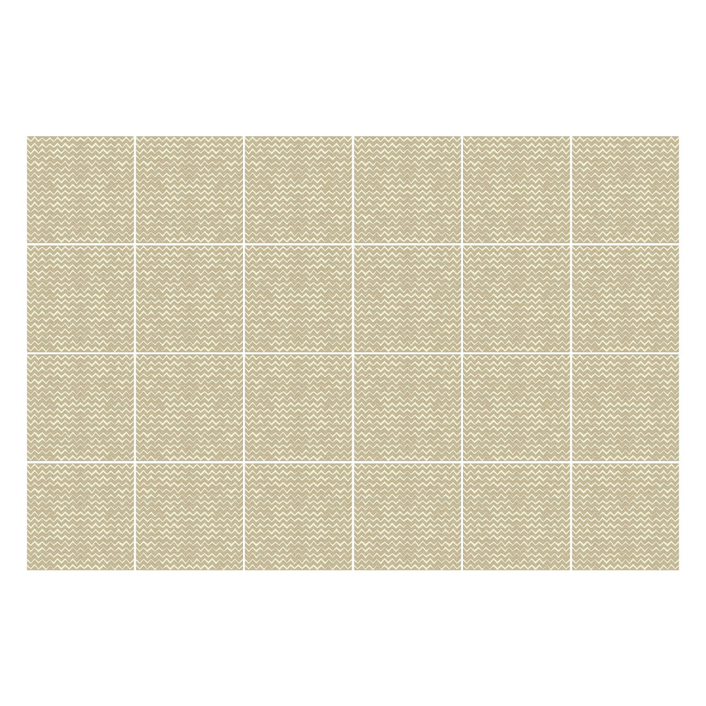 Nálepka na dlaždice Vlny v pravidelném vzoru