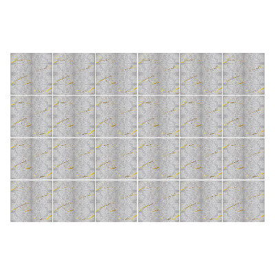 Nálepka na dlaždice Abstraktní linie a tvary